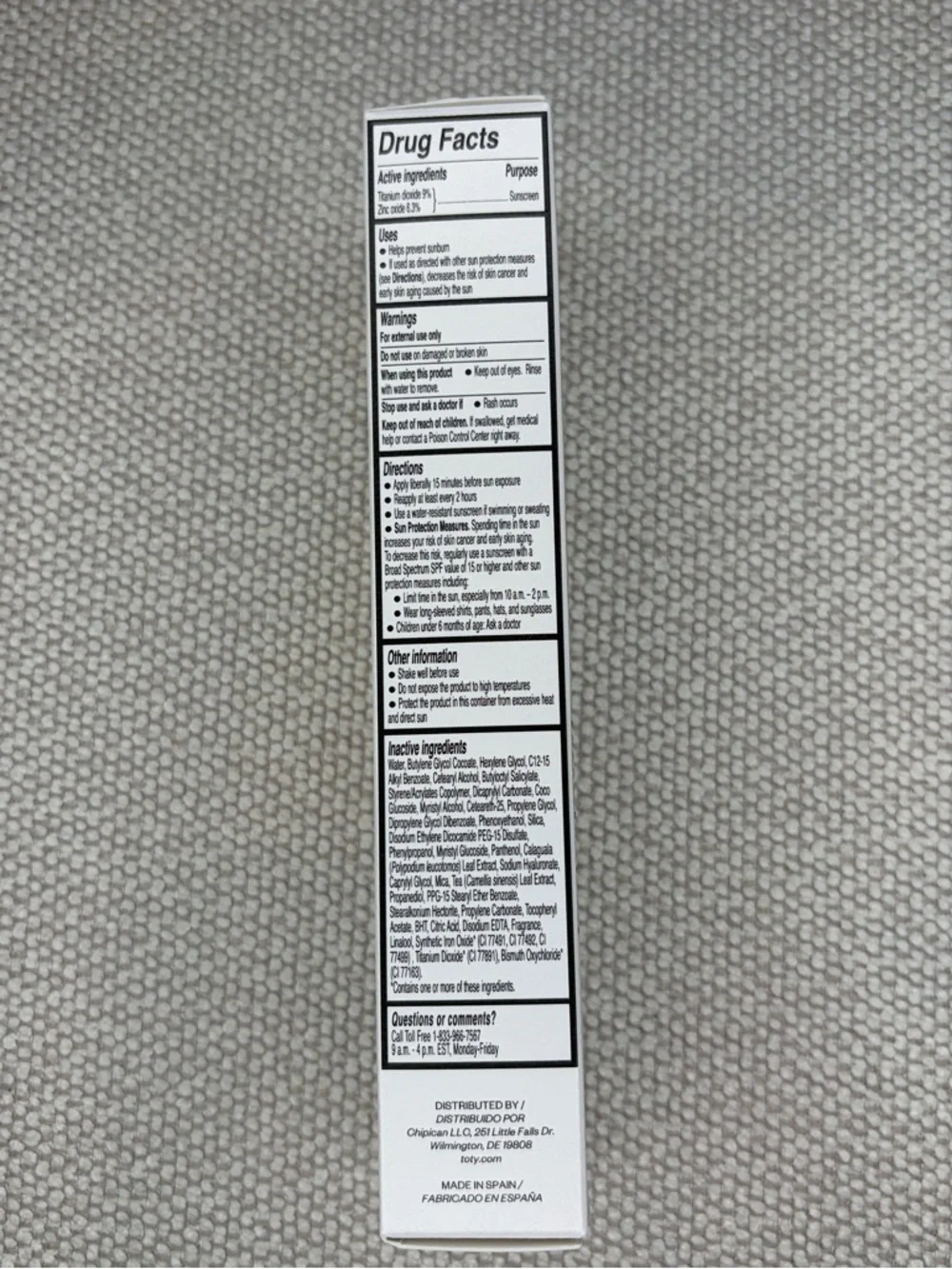 Toty Ilumina CC Cream SPF 50+ Perfecting Fluid 1C NEW - Picture 2 of 6